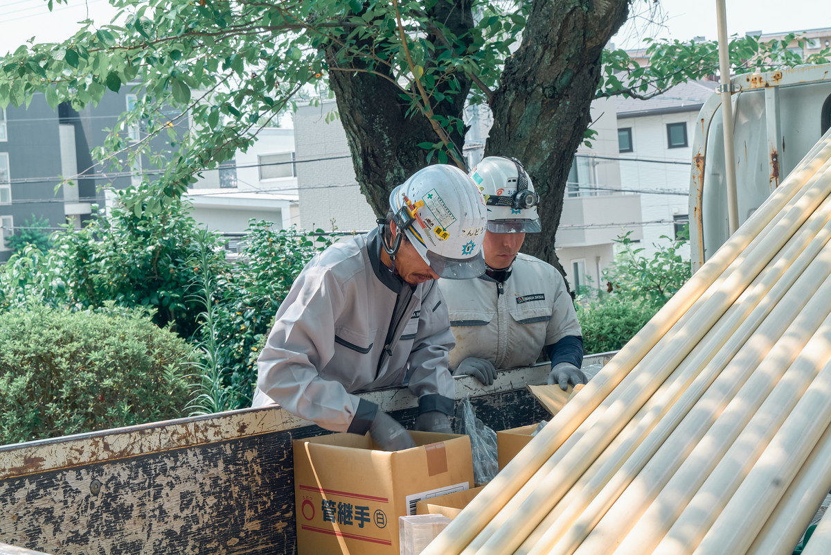 職場の仲間と過ごすY.Oさん